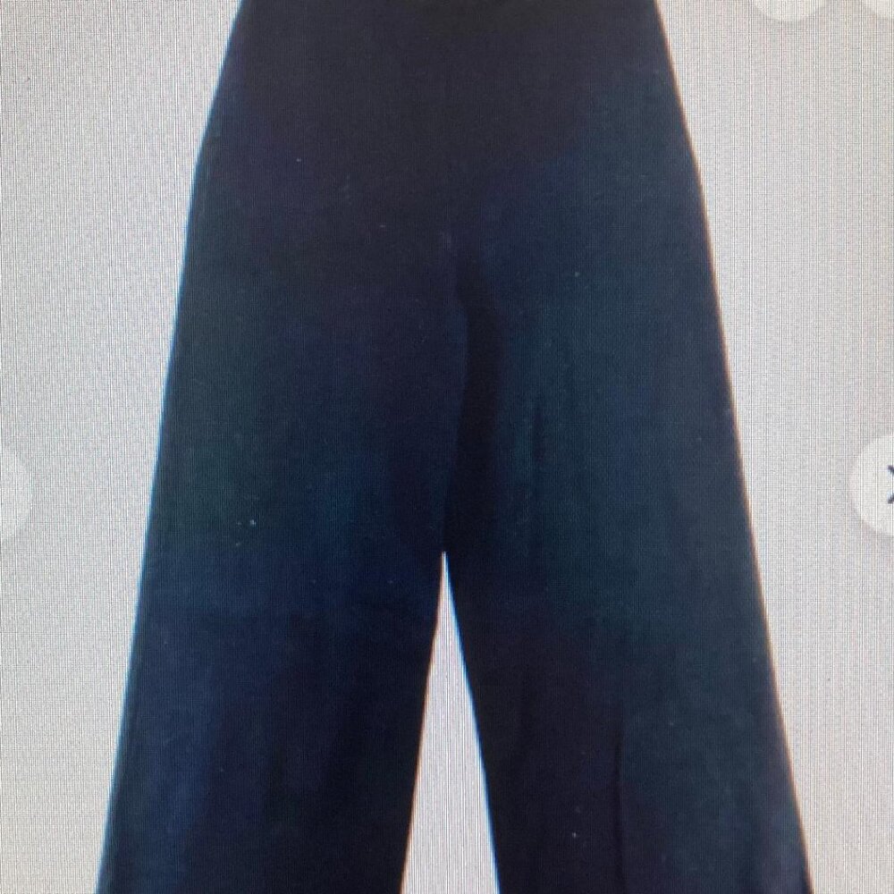 J Crew cropped wide leg pants